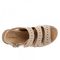 Trotters Tonya Women's Adjustable Strap Sandal - Sand - top