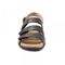 Trotters Tonya Women's Adjustable Strap Sandal - Black - front