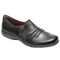 Rockport CH Penfield Zip Shoe - Women's - Black Leather - Angle