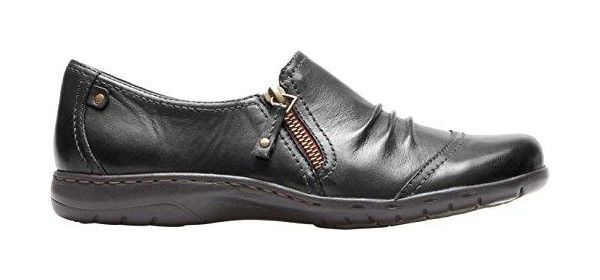 Rockport CH Penfield Zip Shoe - Women's - Black Leather