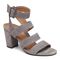 Vionic Perk Blaire - Women's Strappy Heel - Charcoal Suede 1 profile view