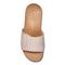 Vionic Rest Florence - Women's Adjustable Slide Sandal - Light Pink - 3 top view