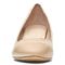 Vionic Madison Mia - Women's Block Heel Pump - Sand Patent - 6 front view