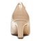 Vionic Madison Mia - Women's Block Heel Pump - Sand Patent - 5 back view