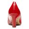 Vionic Madison Mia - Women's Block Heel Pump - Cherry Patent - 5 back view