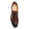 Vionic Spruce Shane - Men's Leather Dress Shoe - Dark Brown - 3 top view