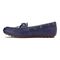 Vionic Honor Virginia - Women's Supportive Boat Shoe - Twilight Leather - 2 left view