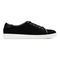 Vionic Sunny Brinley - Women's Water Resistant Suede Sneaker - Black - 4 right view