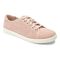Vionic Sunny Brinley - Women's Water Resistant Suede Sneaker - Light Pink
