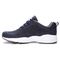 Propet Men's Stability Fly Athletic Shoes - Navy/Grey - Instep Side