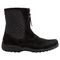 Propet Delaney Mid Zip Womens Boots - Black Suede - out-step view