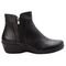 Propet Waverly Women's Side Zip Boots - Black - Outer Side
