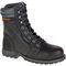 Caterpillar Echo Waterproof Steel Toe Work Boot Women's CAT Footwear - Black - Angle Main