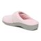 Vionic Sadie Women's Adjustable Strap Orthotic Slippers - Light Pink TERRY Back angle
