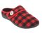 Vionic Sadie Women's Adjustable Strap Orthotic Slippers - Red Plaid