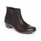 Aravon Kitt Bootie - Women's Comfortable Boot - Black Leather