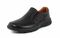 Rockport Let's Walk Men's Slip-on Comfort Shoe - Black Leather
