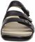 Aravon Power Comfort 3 Strap Women's Sandal - Black Leather