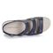Aravon Power Comfort 3 Strap Women's Sandal - Navy Leather - Top