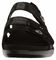 Aravon Power Comfort 3 Strap Women's Sandal - Black