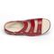 Aravon Power Comfort 3 Strap Women's Sandal - Rio Red Leather - Top