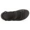 Aravon Rev 3 Strap - Women's Comfort Sandal - Black - Top