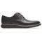 Rockport Total Motion Sport Dress Plain Toe - Men's Casual Shoe - W-Taupe-Napp - Side