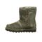 Bearpaw Brady Youth - Boys / Girls Suede Comfort Boots - 2166Y  947 - Olive Camo - Side View