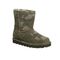 Bearpaw Brady Youth - Boys / Girls Suede Comfort Boots - 2166Y  947 - Olive Camo - Profile View