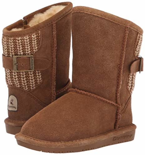 Bearpaw Boshie Toddler Suede Boot - 1669T - Hickory Ii