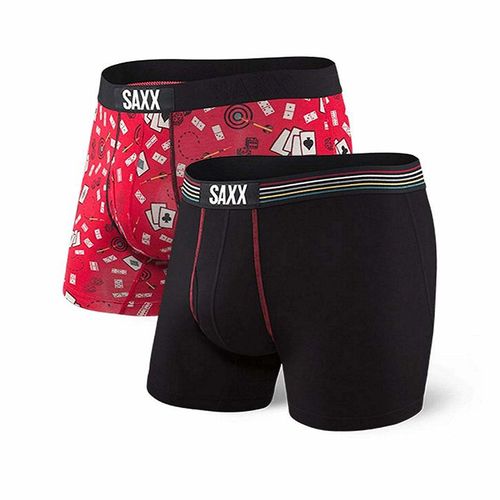 SAXX Ultra Tri-Blend Boxer Fly - Men's Underwear - 2 Pack - Bar Fly