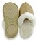 Powerstep Luxe Women's Orthotic Slippers - Memory Foam Slip-Ons with Arch Support - Taupe