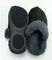 Powerstep Luxe Women's Orthotic Slippers - Memory Foam Slip-Ons with Arch Support - Black