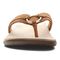 Vionic Tide Aloe Women's Orthotic Sandals - Toffee - 6 front view