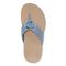 Vionic Tide Aloe Women's Orthotic Sandals - Blue Shadow - Top