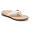 Vionic Tide Aloe Women's Orthotic Sandals - White - 1 profile view