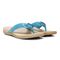 Vionic Tide Aloe Women's Orthotic Sandals - Lake Blue - Pair