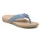 Vionic Tide Aloe Women's Orthotic Sandals - Blue Shadow - Angle main