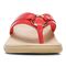 Vionic Tide Aloe Women's Orthotic Sandals - Poppy - Front