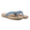 Vionic Tide Aloe Women's Orthotic Sandals - Blue Shadow - Pair