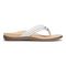 Vionic Tide Aloe Women's Orthotic Sandals - White - 4 right view