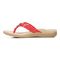 Vionic Tide Aloe Women's Orthotic Sandals - Poppy - Left Side