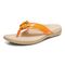 Vionic Tide Aloe Women's Orthotic Sandals - Marigold - Left angle