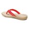 Vionic Tide Aloe Women's Orthotic Sandals - Poppy - Back angle