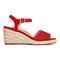 Vionic Ariel Women's Wedge Supportive Sandal - Cherry - 4 right view