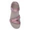 Vionic Candace Women's Adjustable Strap Sandal - Mauve - 3 top view