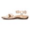 Vionic Candace Women's Adjustable Strap Sandal - Nude - 2 left view