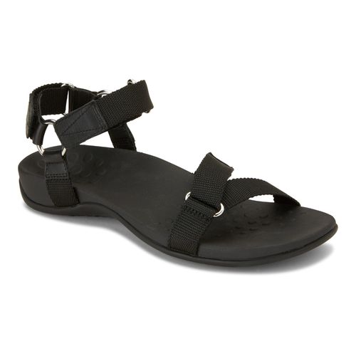 Vionic Candace Women's Adjustable Strap Sandal - Black - 1 main view