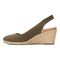 Vionic Coralina Women's Supportive Wedge - Olive - 2 left view