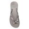 Vionic Bondi Wedge Women's Toe Post Sandal - Silver